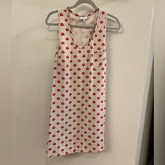 Joie SMOOCH silk racer back dress - Picture 2 of 4